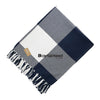 Field & Co. 100% Organic Cotton Check Throw Blanket