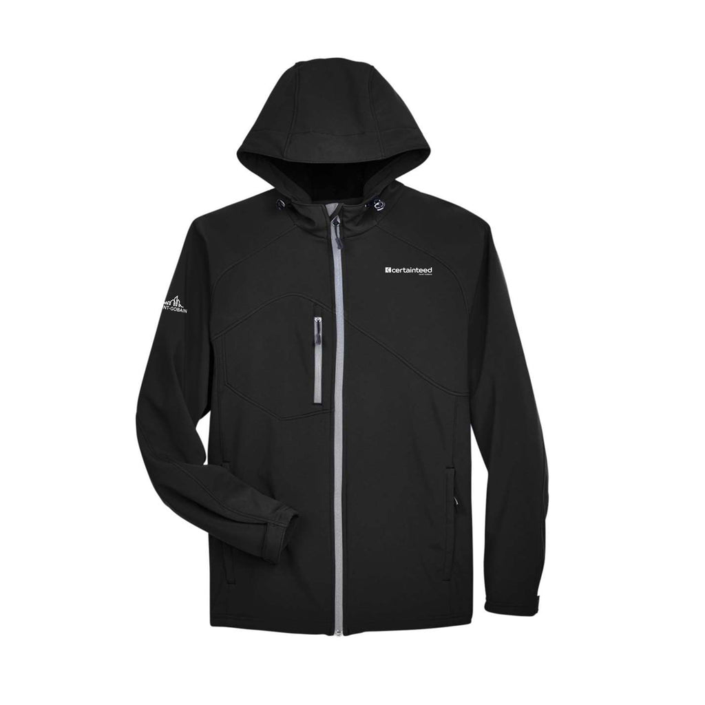 Men's Prospect Two-Layer Fleece Bonded Soft Shell Hooded Jacket