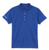 Women's Blue Nike Dri-Fit Polo