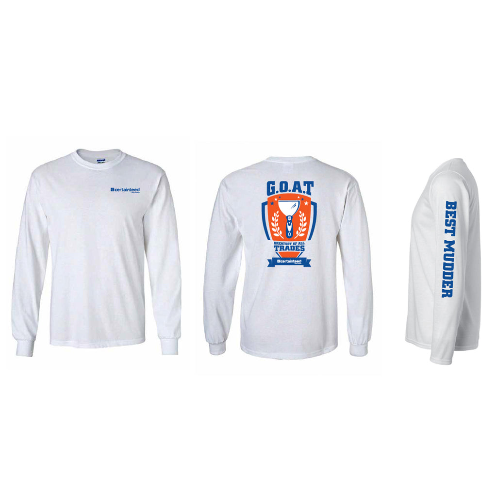 CertainTeed G.O.A.T Long Sleeve T-shirts