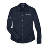 Ladies' Crown Collection(TM) Solid Stretch Twill Woven Dress Shirt