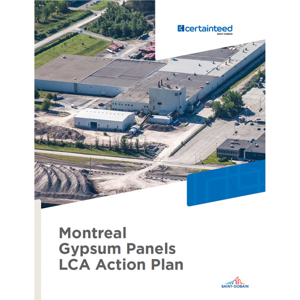 Montreal Gypsum Panels LCA Action Plan- Updated