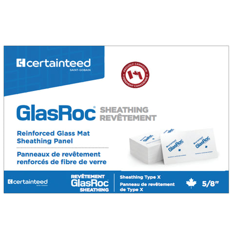 GlasRoc Sheathing Board Sample — 5/8