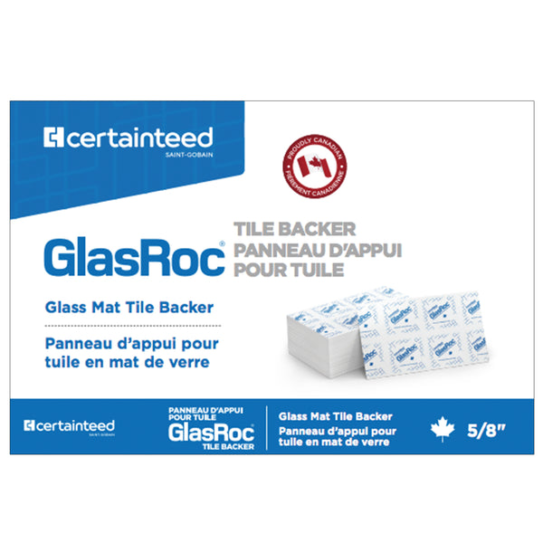 GlasRoc Tile Backer Board Sample — 5/8