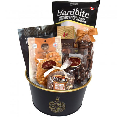Happy Holidays Gift Basket