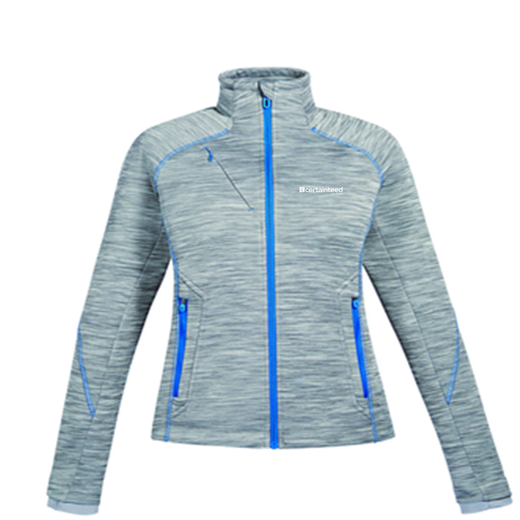 Ladies' Flux Mélange Bonded Fleece Jacket