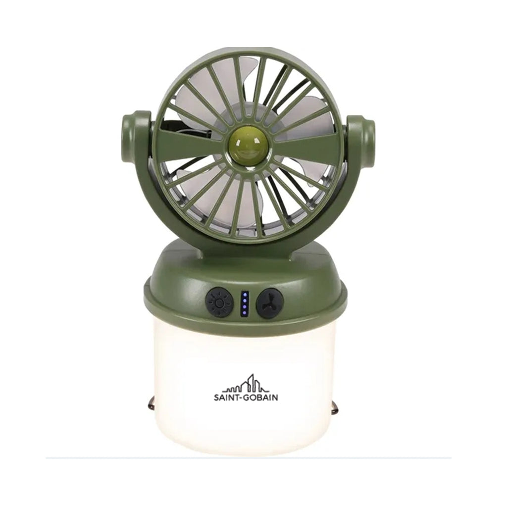 Rechargeable 3W COB Lantern with Fan