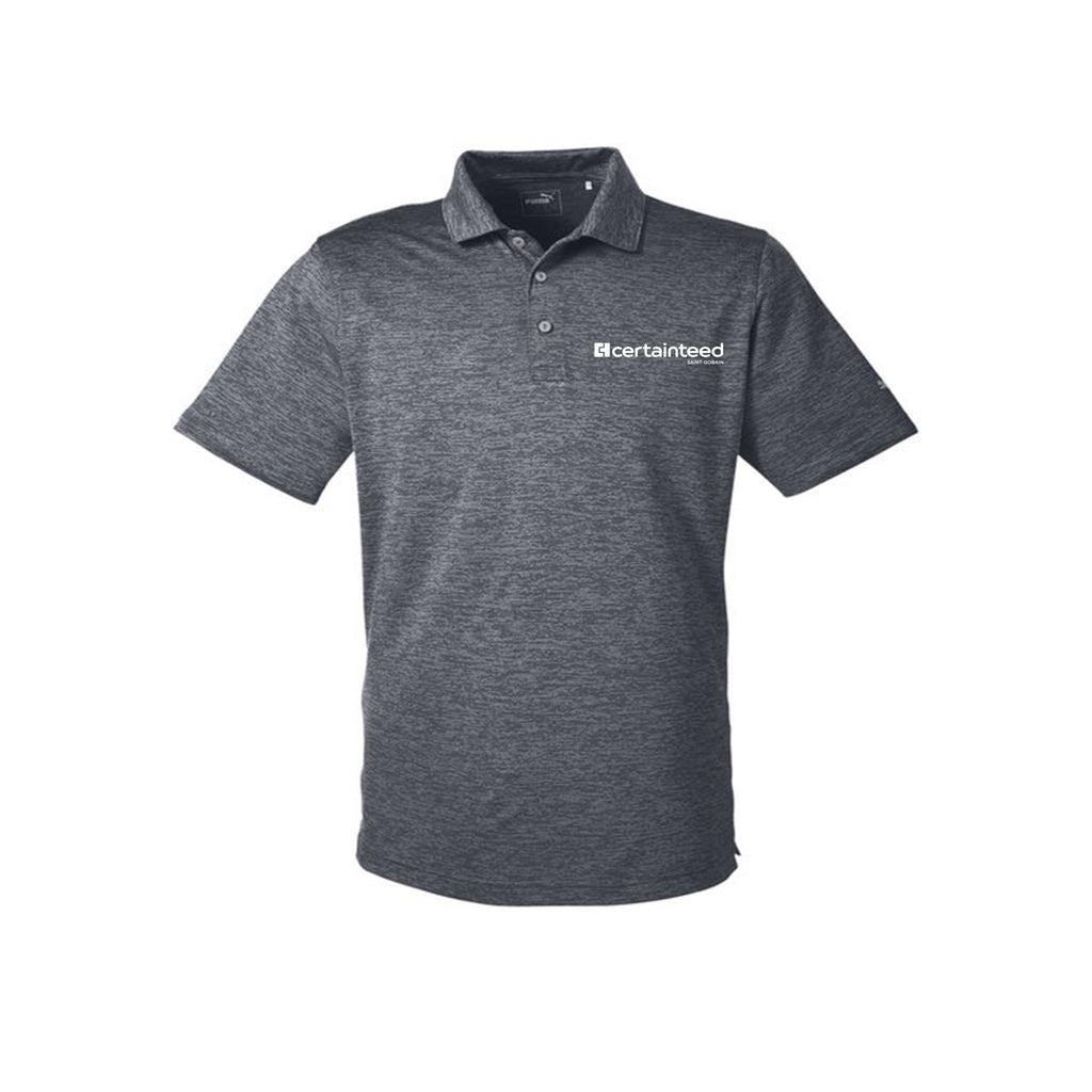 Men's Puma Golf Icon Heather Polo