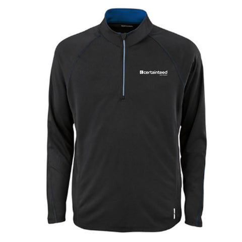 Men's Radar Quarter-Zip Performance Long-Sleeve Top