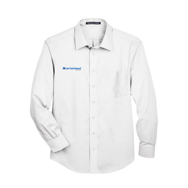 Men's Crown Collection(TM) Solid Stretch Twill