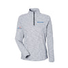 Ladies' Jacquard Quarter-Zip Pullover