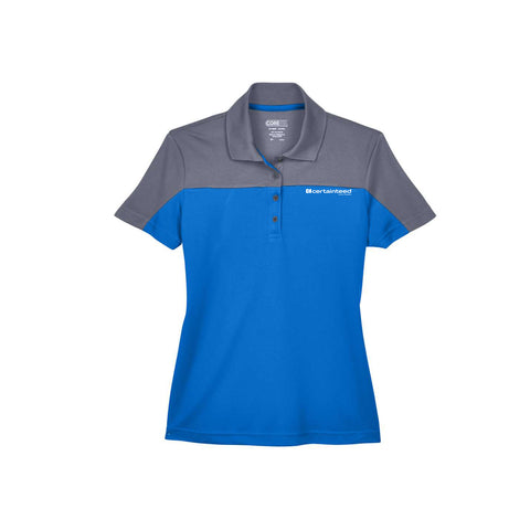 Ladies' Balance Colorblock Performance Pique Polo