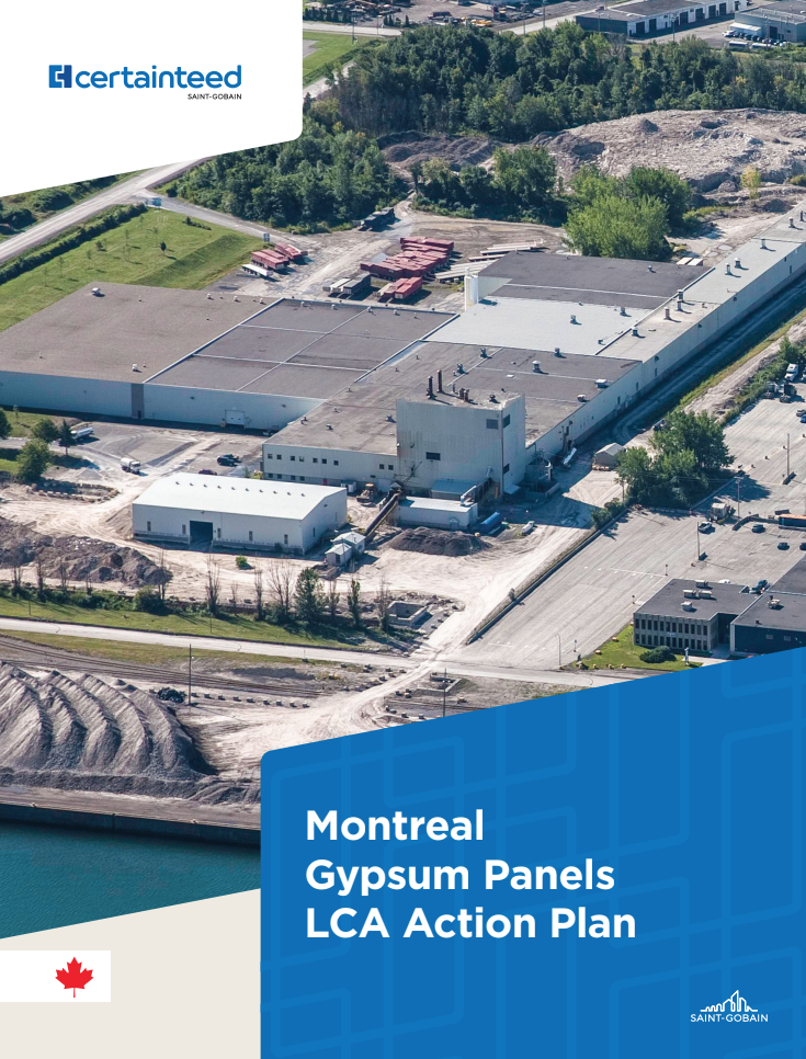 Montreal Gypsum Panels LCA Action Plan
