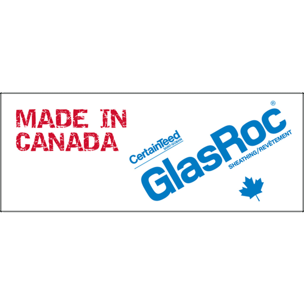 GlasRoc Sheathing Banner English