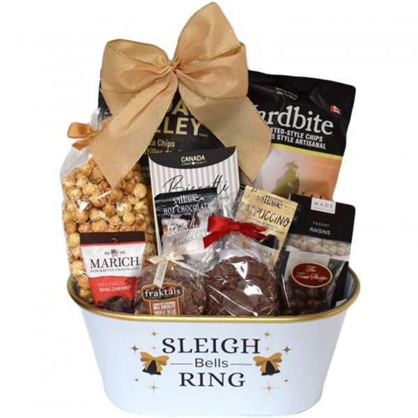 Sleigh Bells Gift Basket
