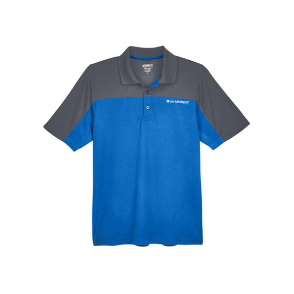 Men's Balance Colorblock Performance Pique Polo