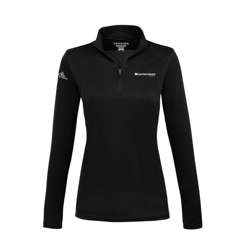 Ladies' Knit Quarter-Zip