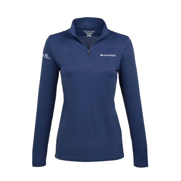 Ladies' Knit Quarter-Zip