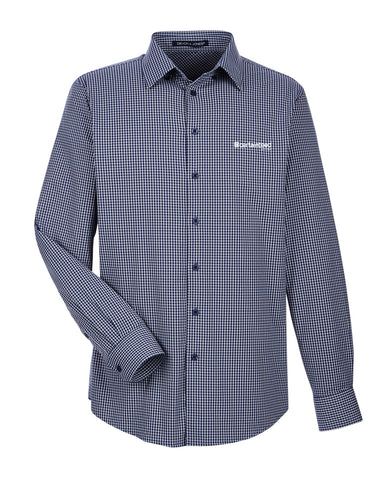 Men's Tonal Mini Check Shirt