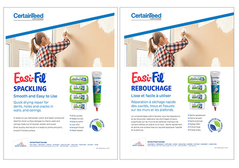 Easi-Fil Spackling Double Sided Tear Pads