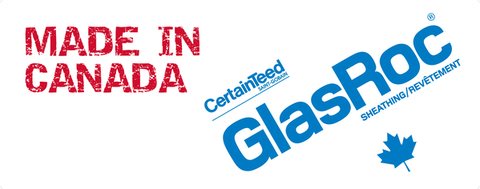 GlasRoc Sheathing Banner English