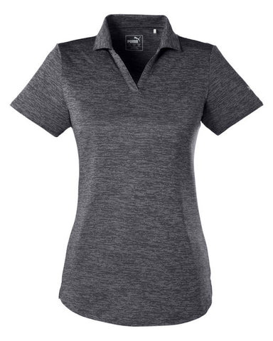 Ladies' Puma Golf Icon Heather Polo