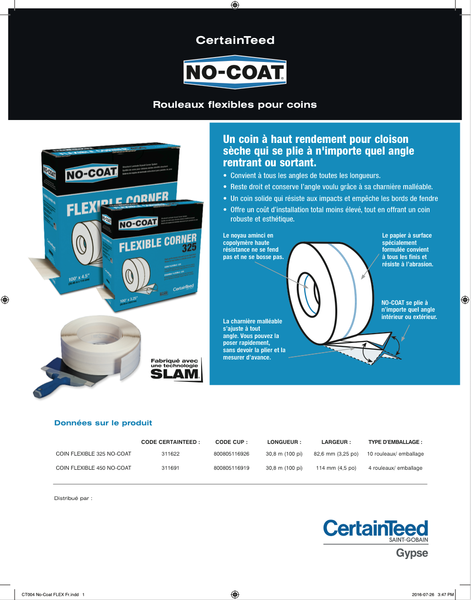No-Coat Flex (French)