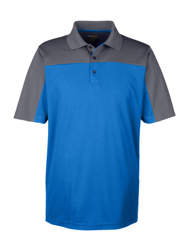 Men's Balance Colorblock Performance Pique Polo