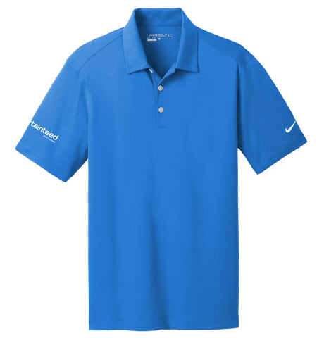 Men's Blue Nike Dri-Fit Polo