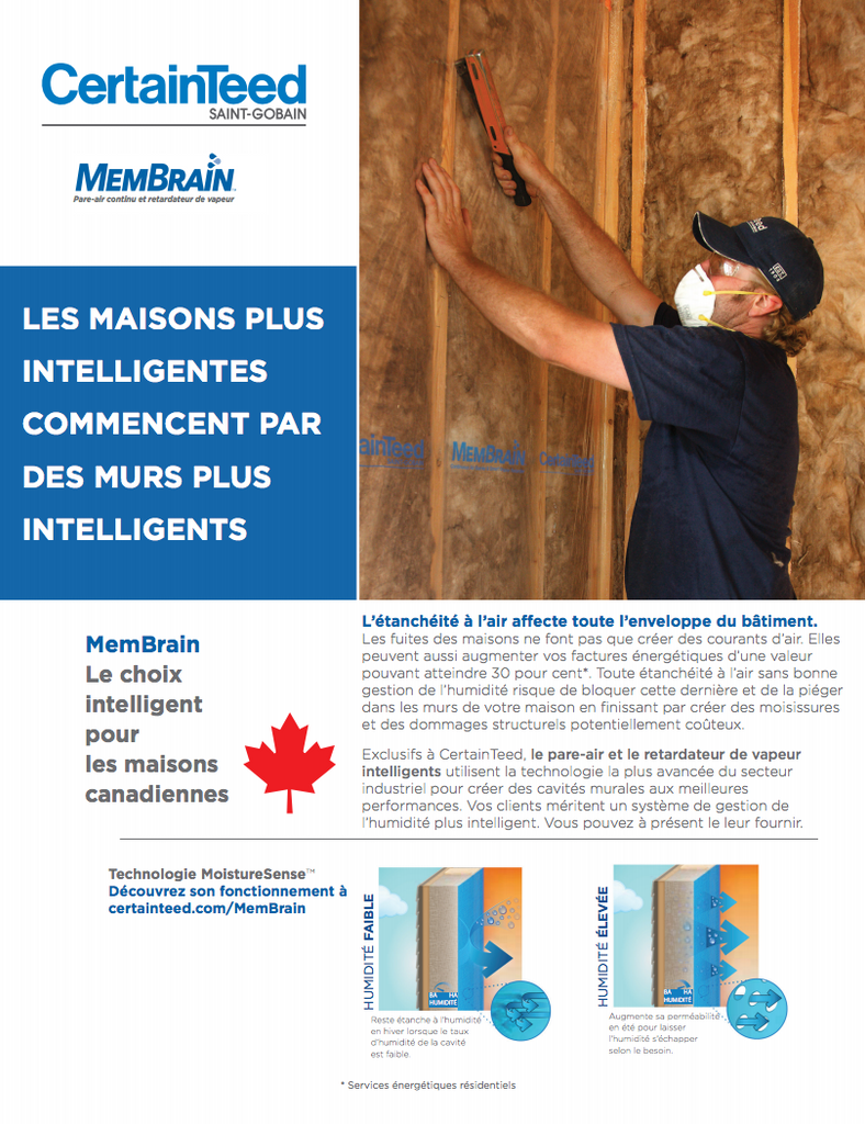 MemBrain Retail Sheet (French)