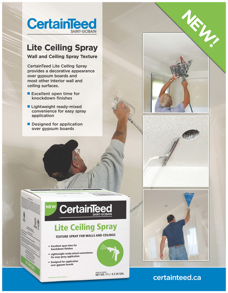 Lite Ceiling Spray Poster
