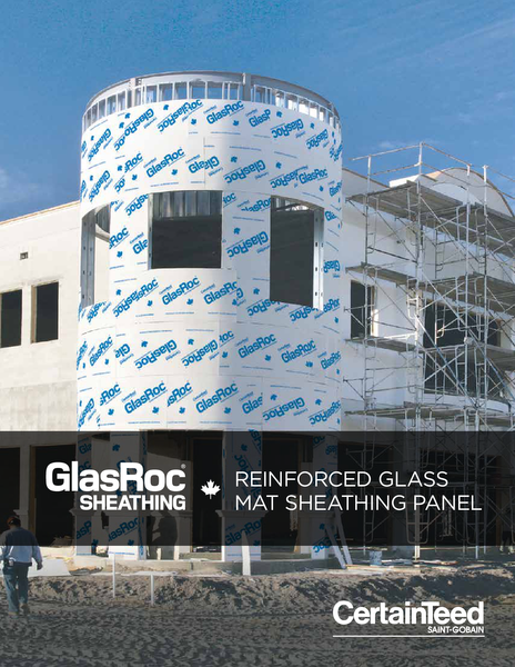 English GlasRoc Sheathing Reinforced Glass Mat Sheathing Panel