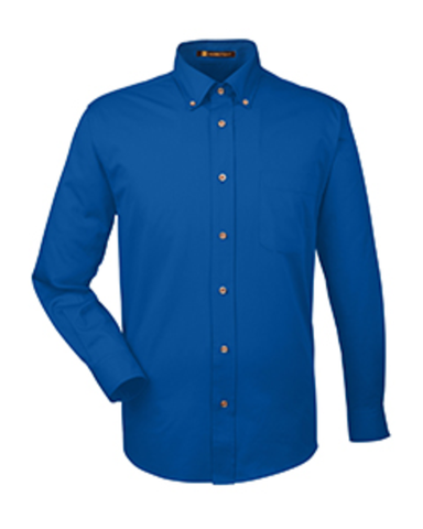 Men's Easy Blend™ Long-Sleeve Twill Shirt with Stain-Release