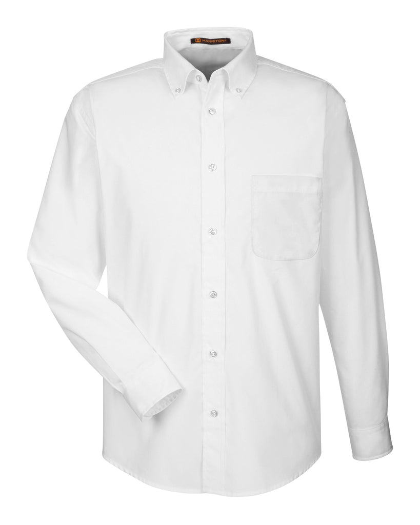 Men's Harriton 3.1 oz. Essential Poplin Shirt